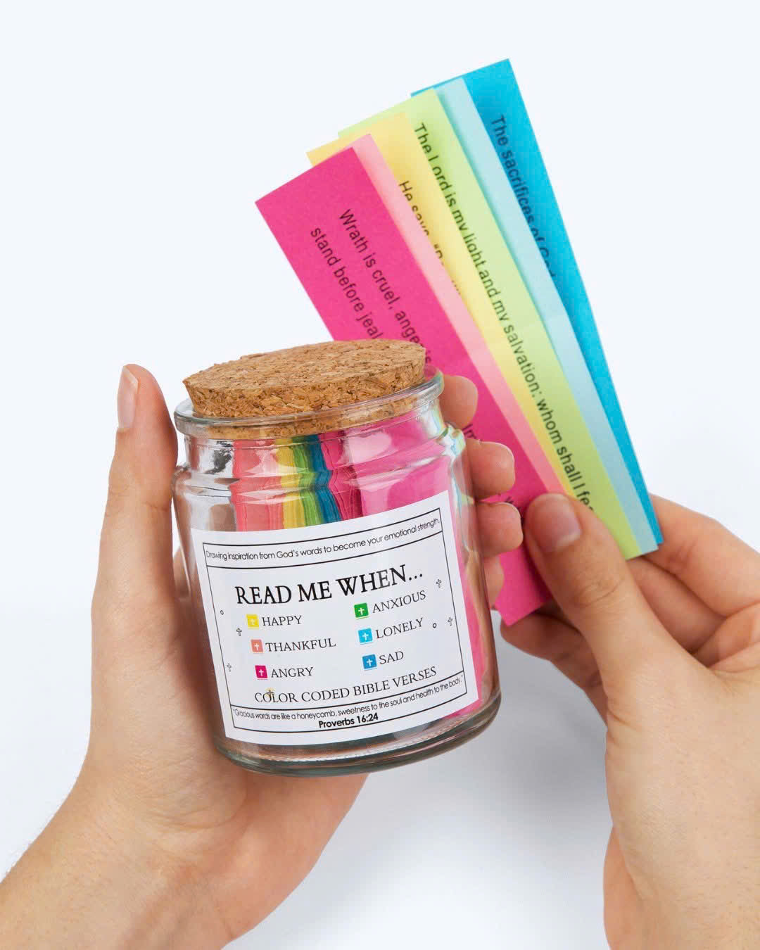 (BLESSING IN A JAR) Daily Bible Verses (Perfect Christian Gift)