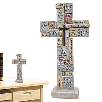"Faith" Handmade Cross Symbol