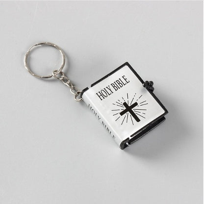 Mini Bible Keychain – Christian Faith Accessory | Compact & Meaningful Gift