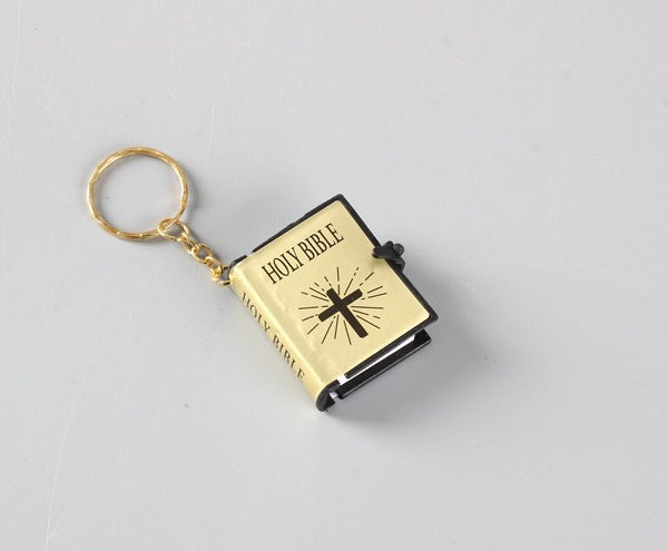 Mini Bible Keychain – Christian Faith Accessory | Compact & Meaningful Gift