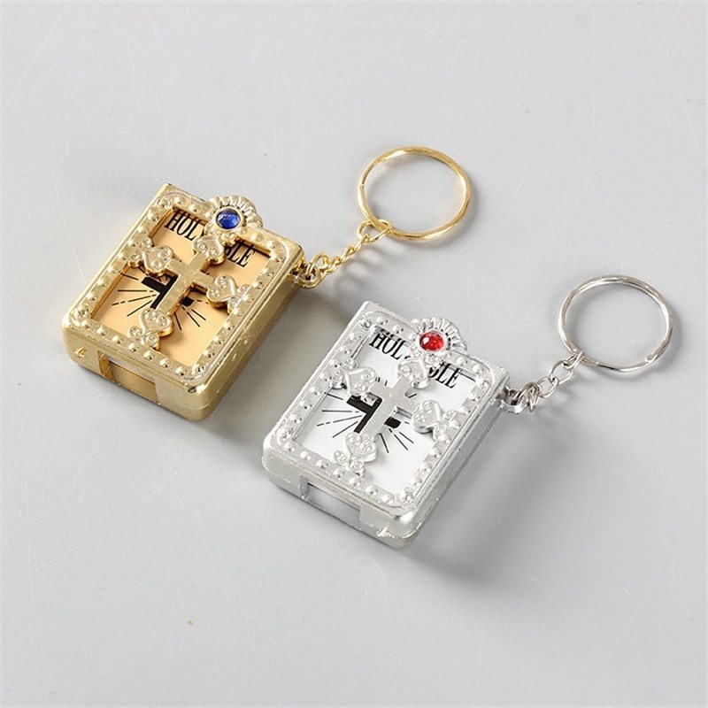 Mini Bible Keychain – Christian Faith Accessory | Compact & Meaningful Gift