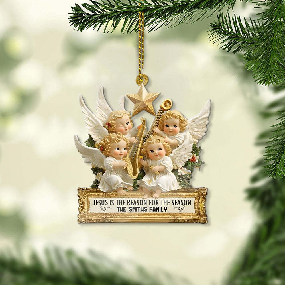 Personalized Angel Christmas Ornaments | Christmas tree decorations