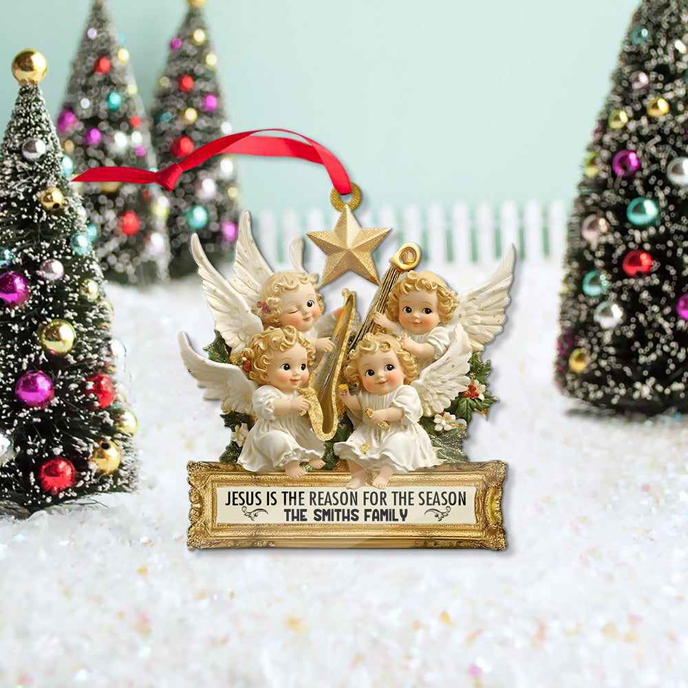 Personalized Angel Christmas Ornaments | Christmas tree decorations