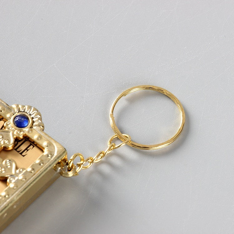 Mini Bible Keychain – Christian Faith Accessory | Compact & Meaningful Gift