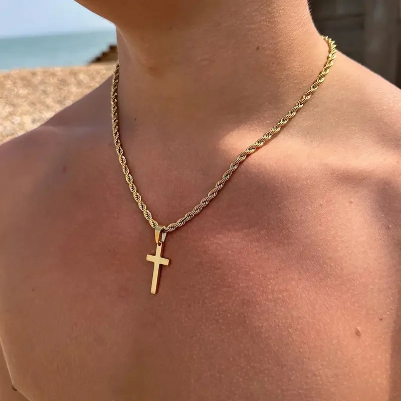Classic Cross Pendant Necklace