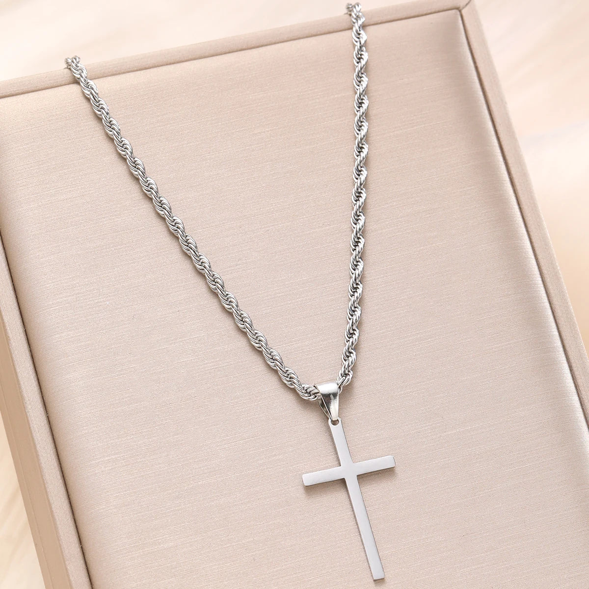 Classic Cross Pendant Necklace
