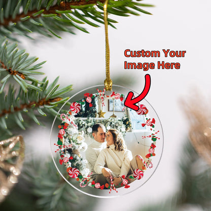 Custom Photo Ornament | Personalized Christmas Gift, Family Keepsake, Holiday Decoration