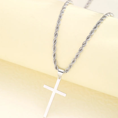 Classic Cross Pendant Necklace