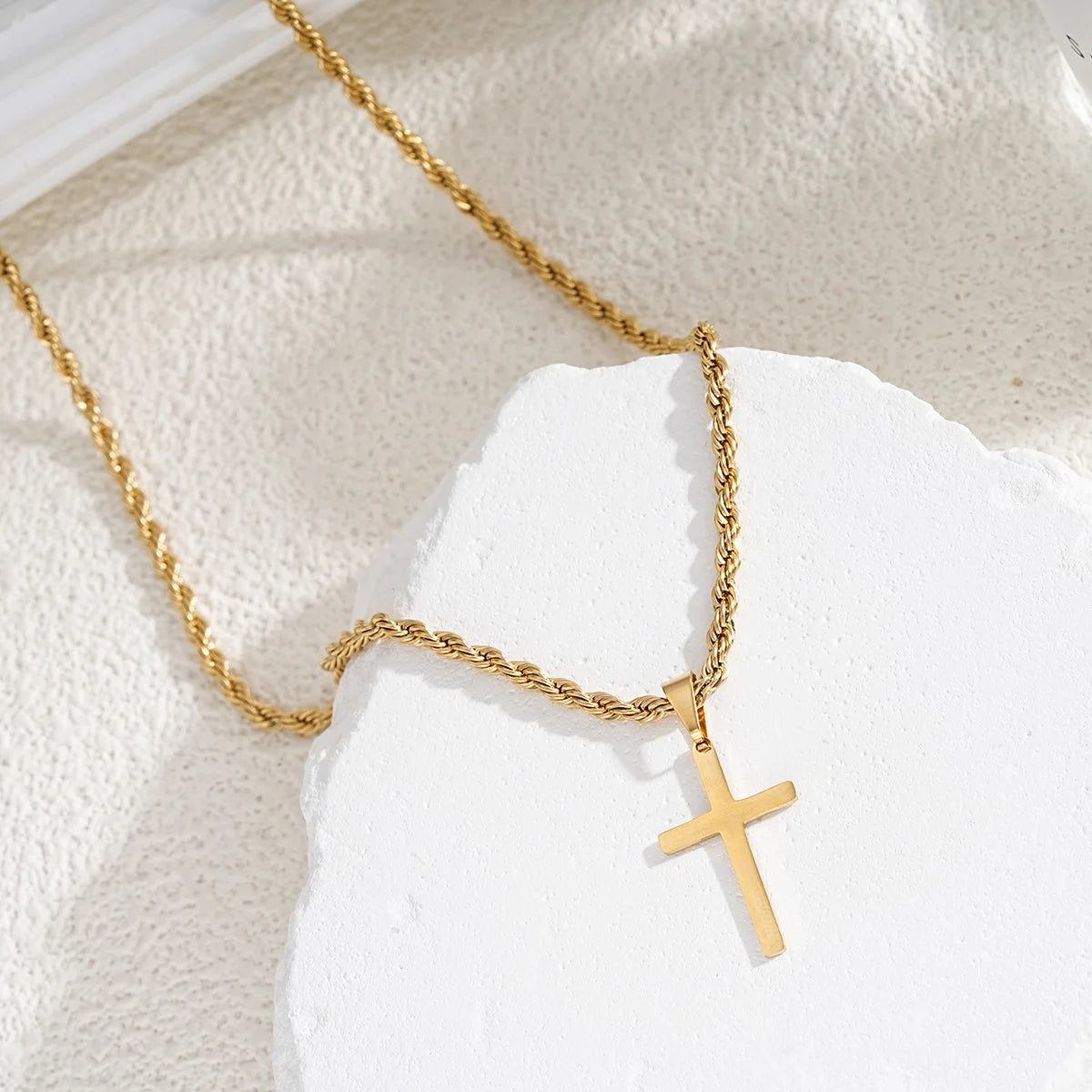 Classic Cross Pendant Necklace