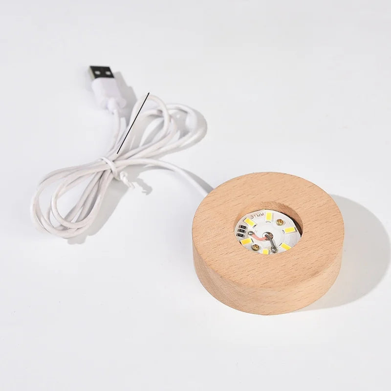 Jesus Cross 3D LED Crystal Ball Night Light | Praying Hands Gifts For Christian