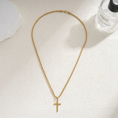 Classic Cross Pendant Necklace