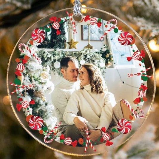 Custom Photo Ornament | Personalized Christmas Gift, Family Keepsake, Holiday Decoration