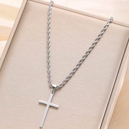 Classic Cross Pendant Necklace