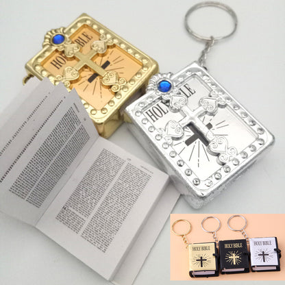 Mini Bible Keychain – Christian Faith Accessory | Compact & Meaningful Gift