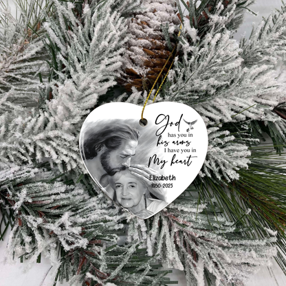 In My Loving Memory | Heart Ceramic Ornament