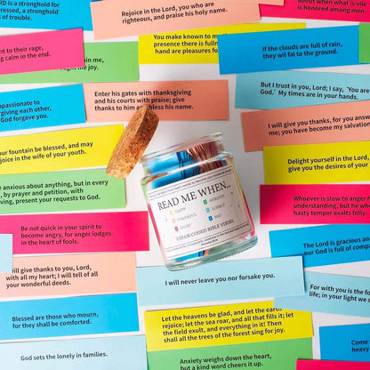 (BLESSING IN A JAR) Daily Bible Verses (Perfect Christian Gift)
