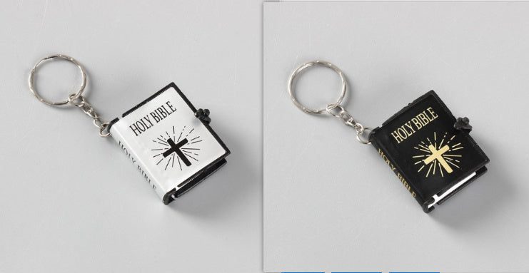 Mini Bible Keychain – Christian Faith Accessory | Compact & Meaningful Gift