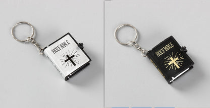 Mini Bible Keychain – Christian Faith Accessory | Compact & Meaningful Gift