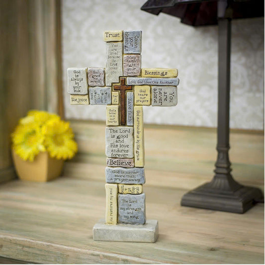 "Faith" Handmade Cross Symbol